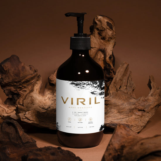 2-in-1 Hair & Body Wash for men - Viril
