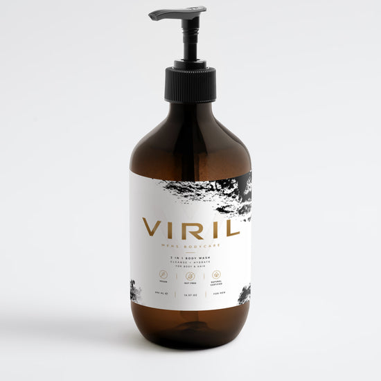 2-in-1 Hair & Body Wash for men - Viril