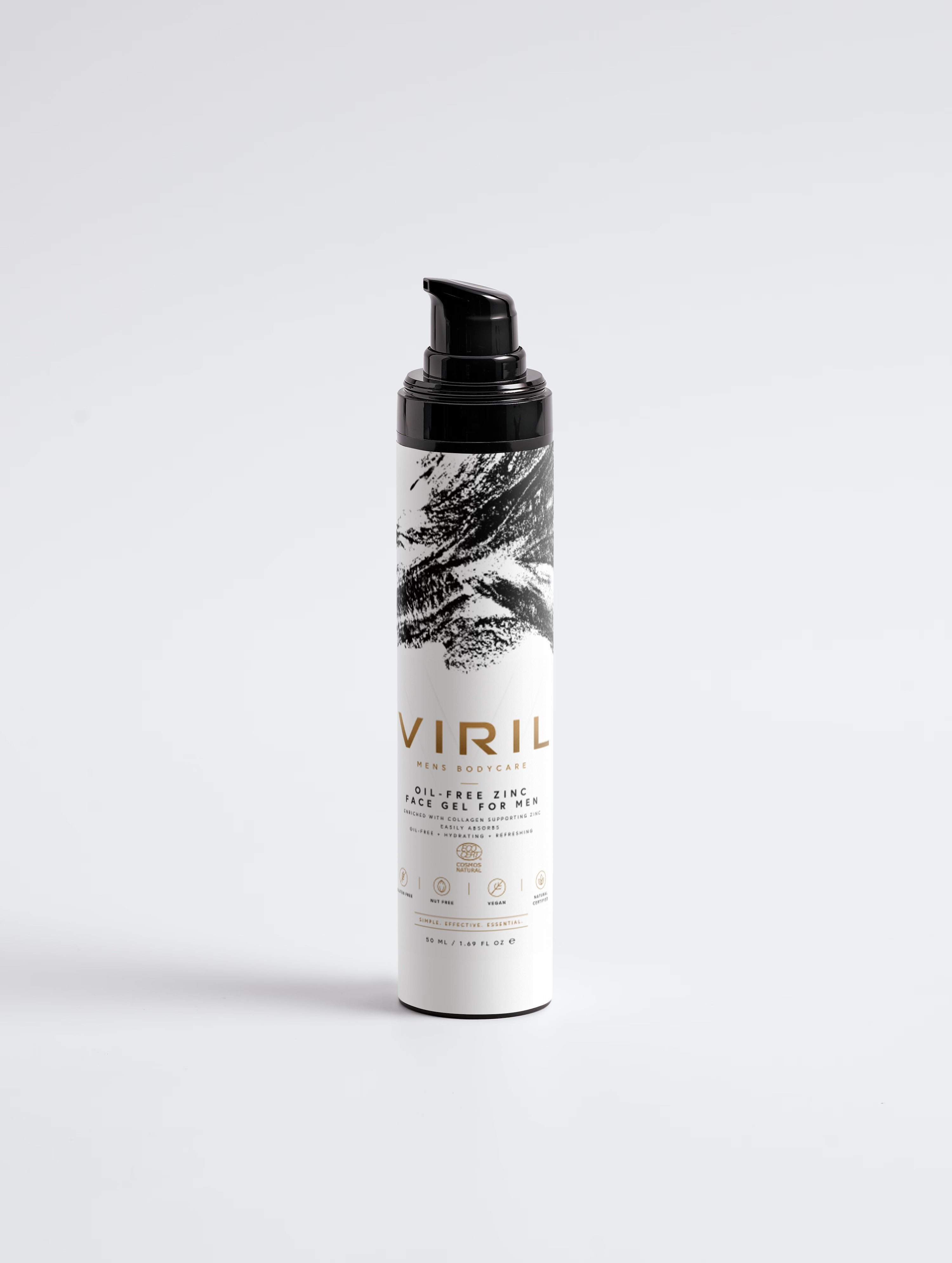 Oil-Free Zinc Face Gel for Men