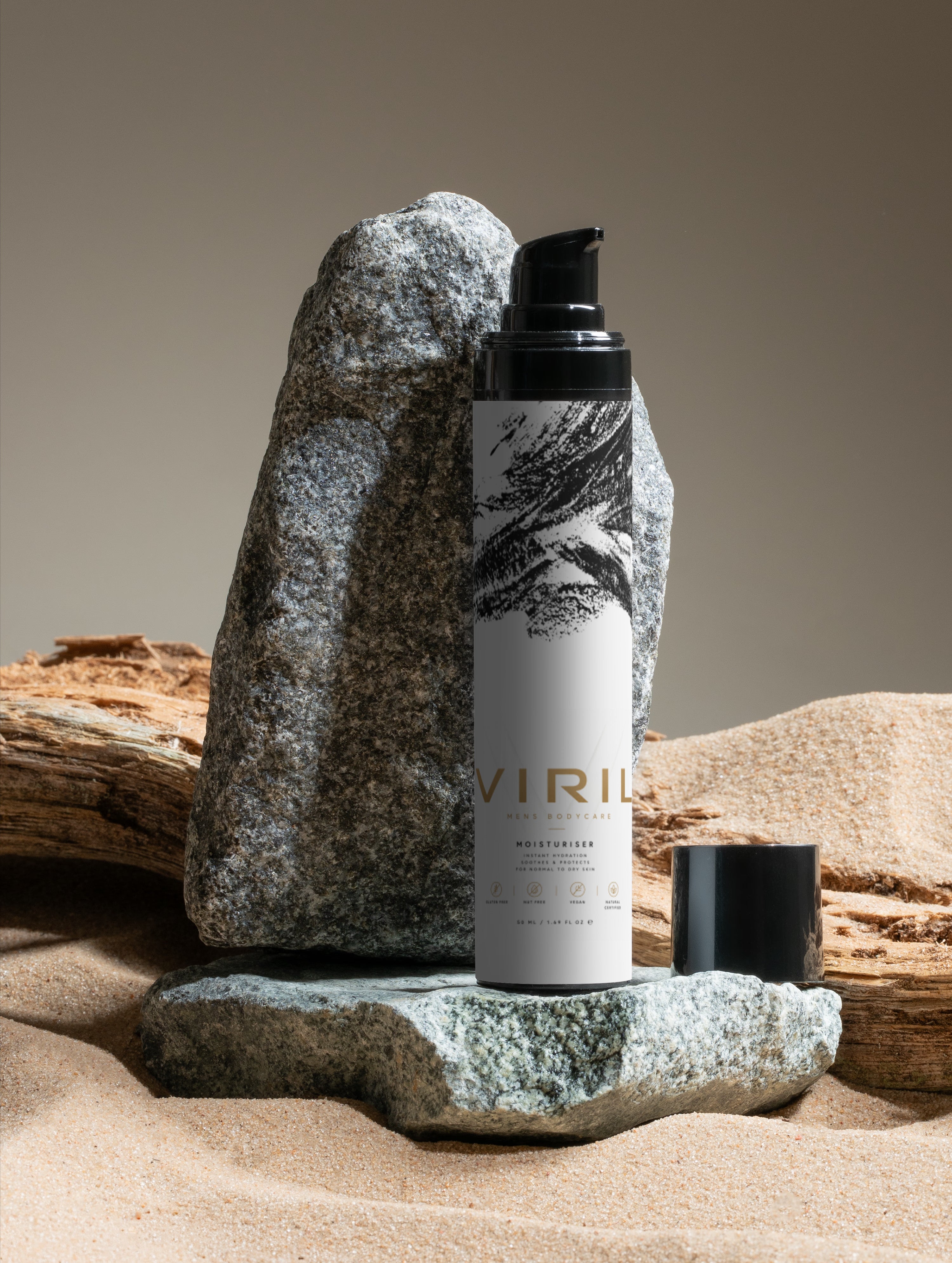 Hyaluronic Acid Face Cream for Men - Viril